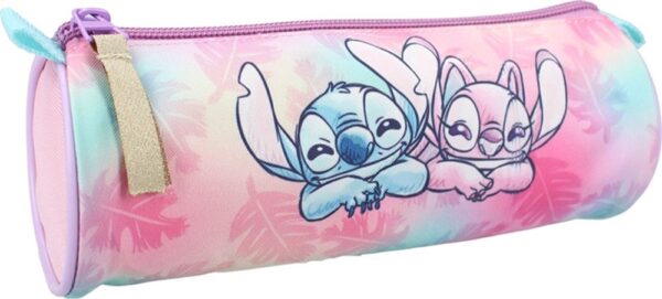 Disney Stitch & Angel Aloha Wild Energy Round Pencil Case