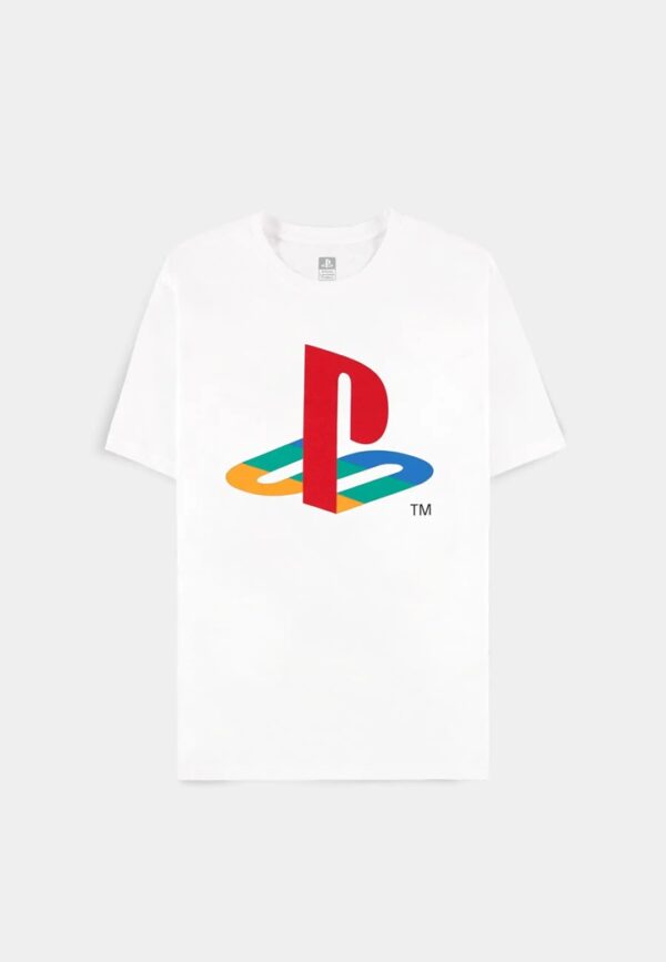 PlayStation Logo White T-Shirt (M)