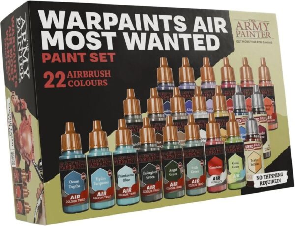 The Army Painter Warpaints Air Most Wanted Paint Set