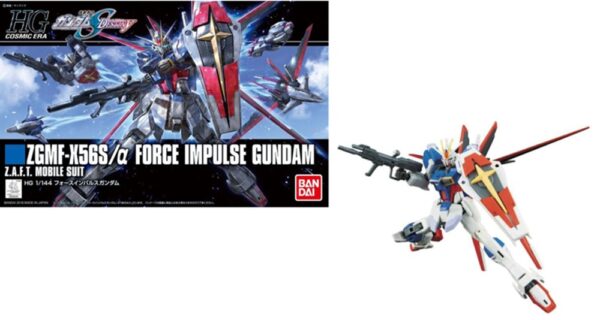 Gundam Force Impulse Gundam HGCE 1/144 Bandai Model Kit