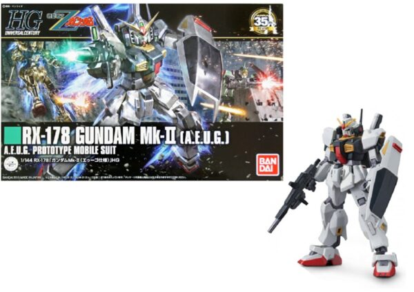 Gundam RX-178 Gundam MK-II AEUG 1/144 HGUC Bandai Model Kit