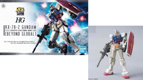 Gundam RX-78-2 Gundam Beyond Global HG 1/144 Bandai Model Kit