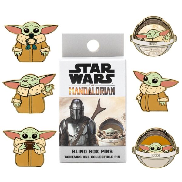 Star Wars The Mandalorian Funko Loungefly Blind Box Enamel Pin