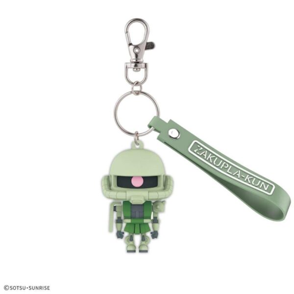 Gundam ZAKUPLA-KUN 3D Rubber Mascot Keychain