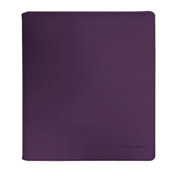Ultra Pro 12-Pocket PRO-Binder Zippered Midnight Plum