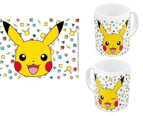 Pokemon Pikachu Confetti Ceramic Mug 325ml
