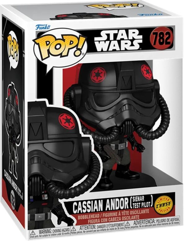Funko POP! Star Wars N° 782 - Cassian Andor (Sienar Test Pilot) Chase Edition
