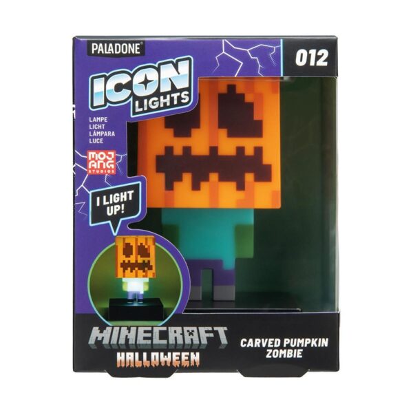 Minecraft Zombie Jack Icon Lamp