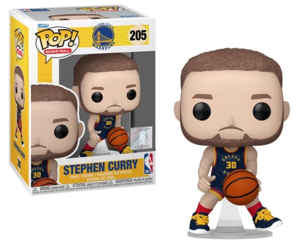 Funko POP! NBA Warriors N° 205 - Stephen Curry