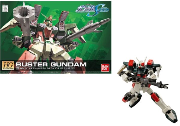 Gundam R03 Buster Gundam GAT-X103 HG 1/144 Bandai Model Kit