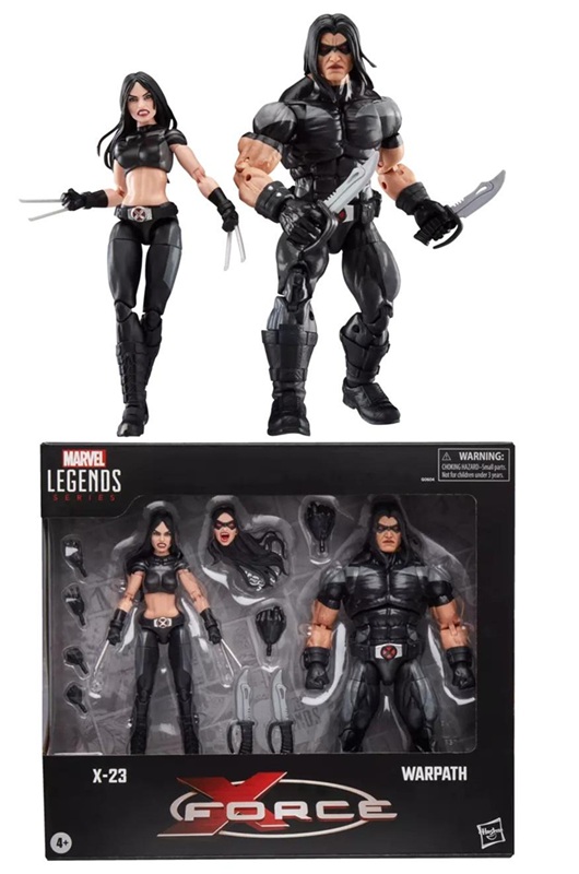 Marvel X-Men X-23 & Warpath Marvel Legends Hasbro Figure