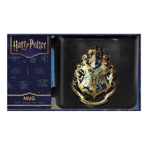 Harry Potter Hogwarts Crest Embossed Mug