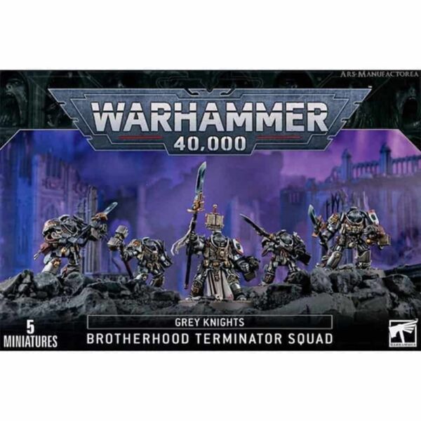 Warhammer 40,000 Grey Knights Brotherhood Terminator Squad (57-09)