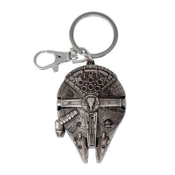 Star Wars Millenium Falcon Metal Keychain