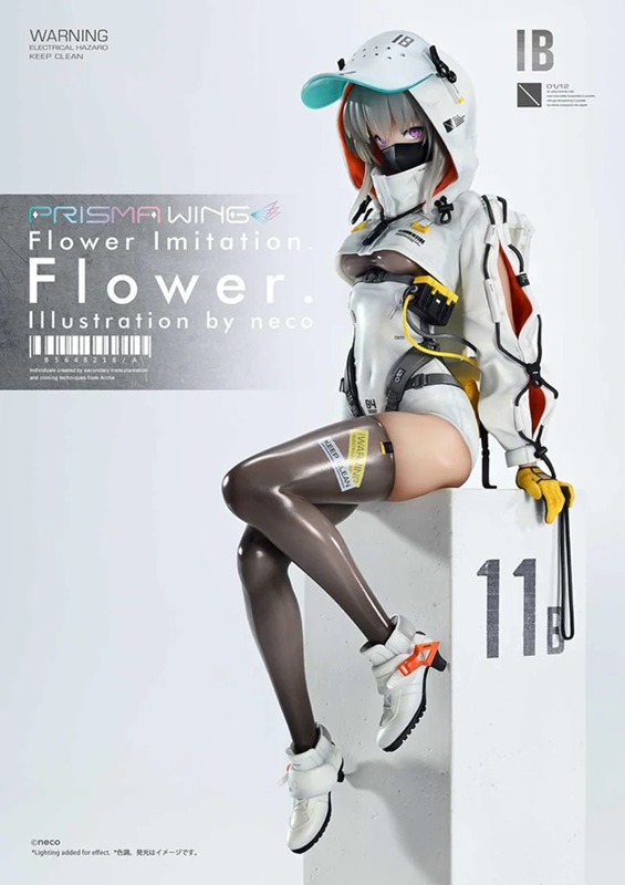 Flower Imitation Prisma Wing PVC Statue 1/7 Flower Illustration by Neco Prime 1 Studio