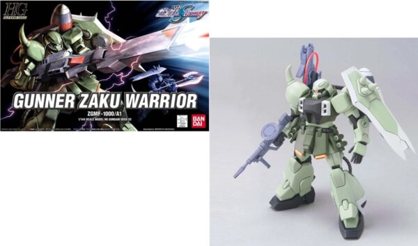 Gundam Gunner Zaku Warrior HG 1/144 Bandai Model Kit