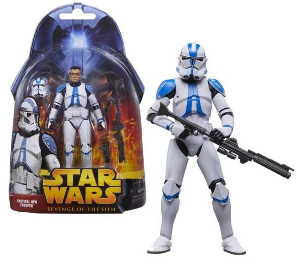 Star Wars Revenge Of The Sith Tactical Ops Trooper The Black Series Hasbro Figure