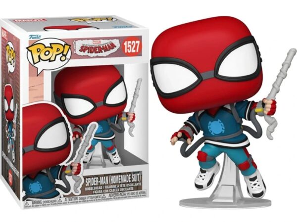 Funko POP! Marvel Spider-Man Your Friendly Neighborhood N° 1527 - Spider-Man (Homemade Suit)