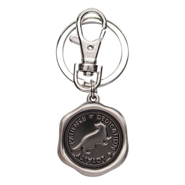 Harry Potter Hufflepuff Pewter Keychain