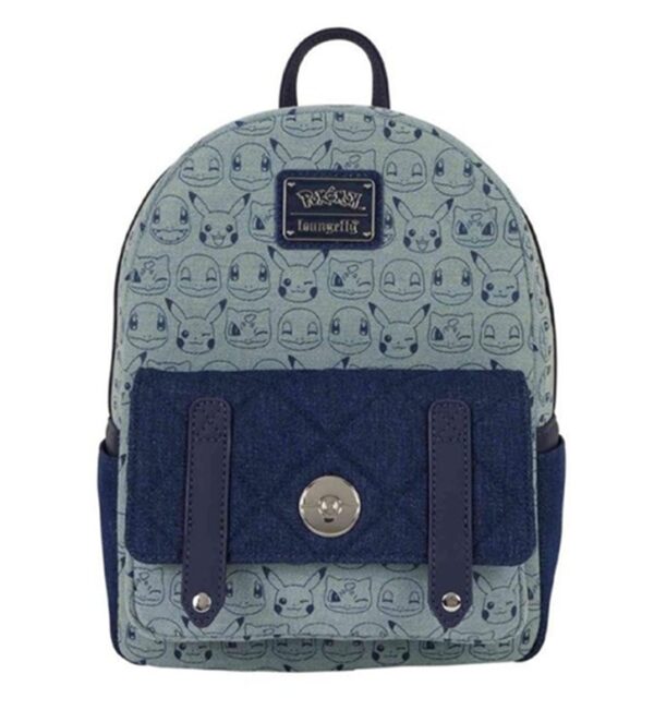 Pokemon Grey Loungefly Backpack