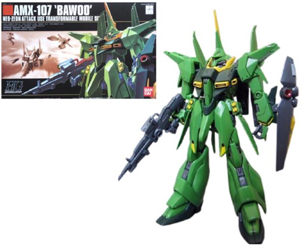 Gundam AMX-107 Bawoo Neo-Zeon Attack HG 1/144 Bandai Model Kit