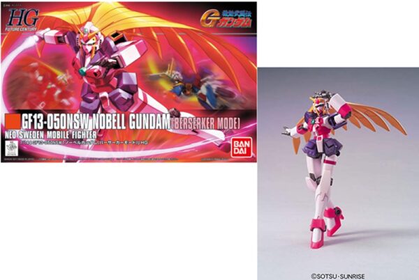 Gundam Nobell Gundam Berserker Mode HGUC 1/144 Bandai Model Kit