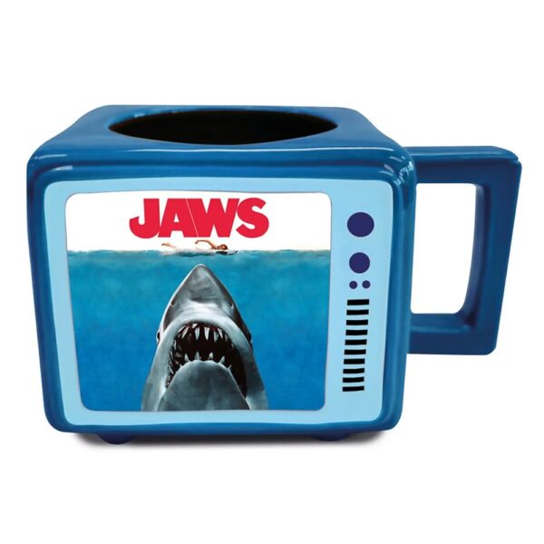 Jaws Bigger Boat Retro TV Heat Change Mug 500ml