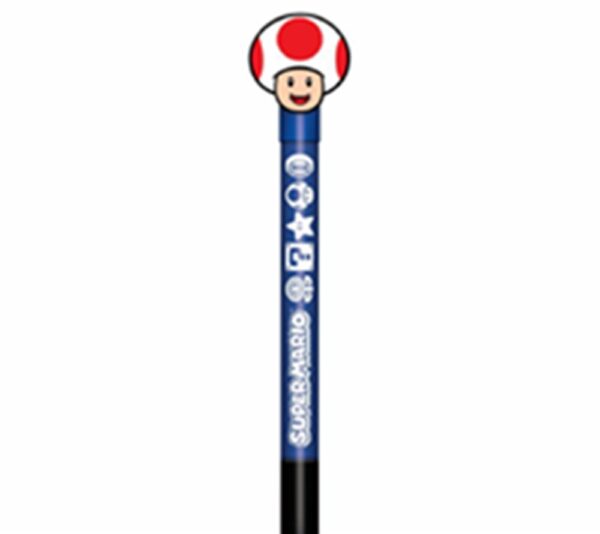 Super Mario Toad 2D Spinning Topper Pen