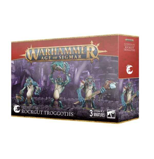 Warhammer Age Of Sigmar Gloomspite Gitz Rockgut Troggoths (89-33)