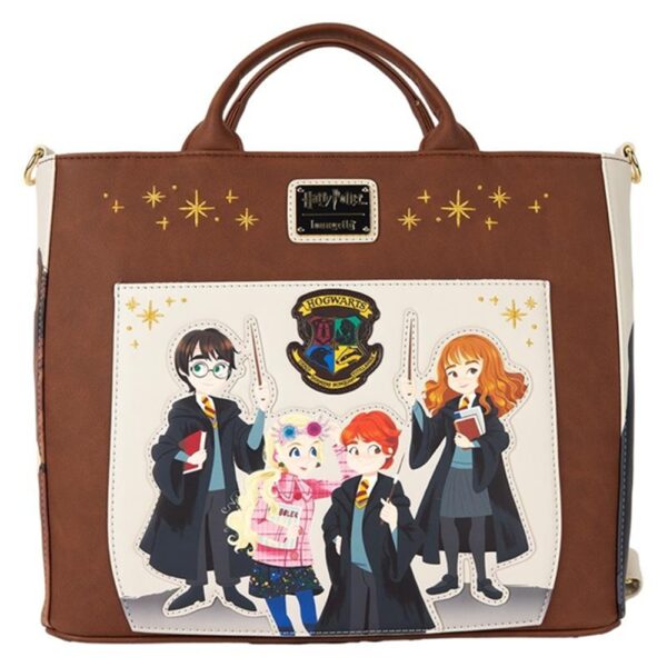 Harry Potter Spring Convertible Loungefly Tote Bag