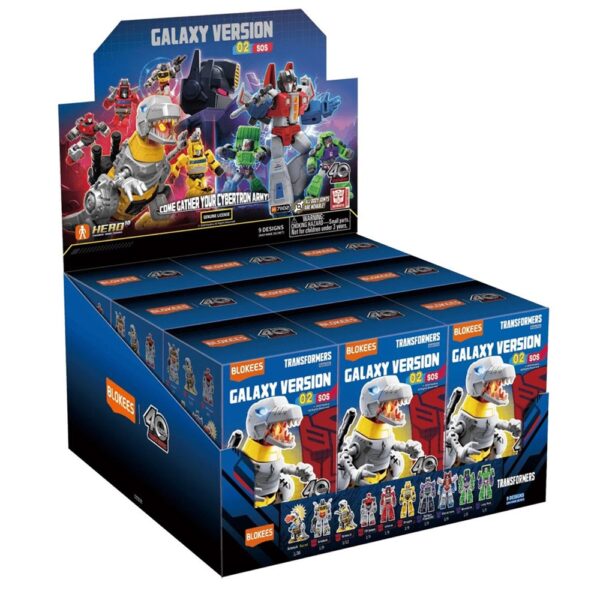 Transformers Galaxy Version 02 Random Blokees Model Kit