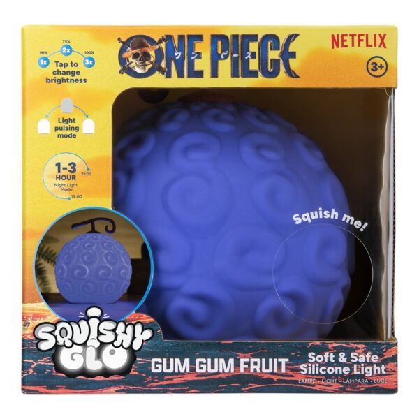 One Piece GumGum Fruit Silicone Light Rechargeable
