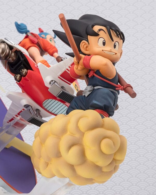 Dragon Ball Son Goku & Bulma FiguartsZERO Bandai Statue