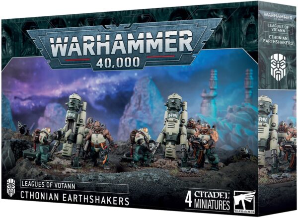 Warhammer 40,000 Leagues Of Votann Cthonian Earthshakers (69-24)
