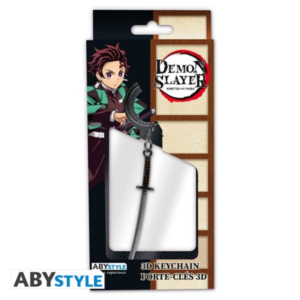 Demon Slayer 3D Katana Keychain