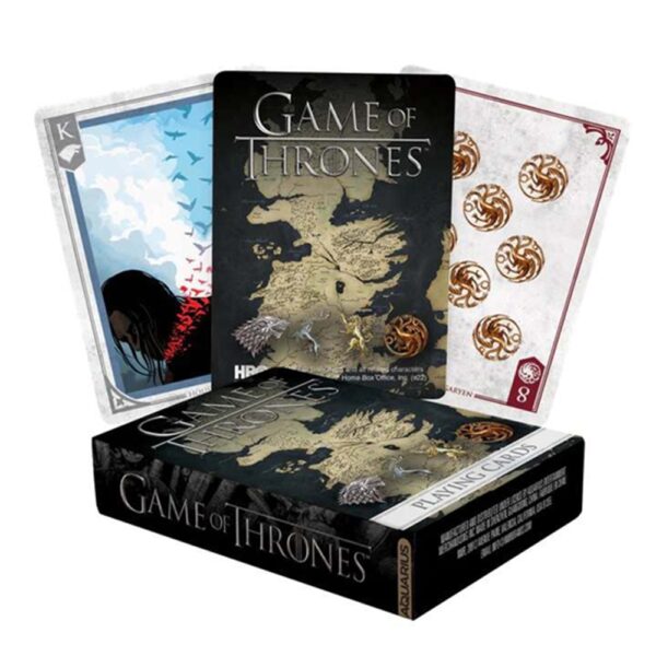 Game Of Thrones Crests Playing Cards