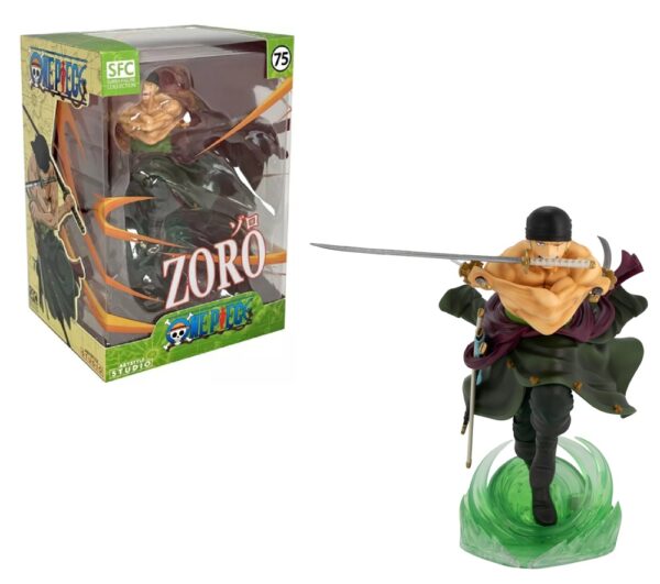 One Piece Roronoa Zoro Attack With Katana SFC Figure