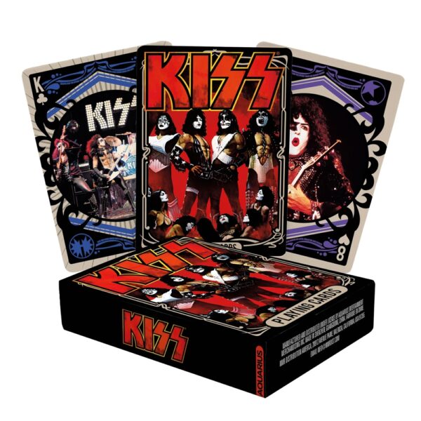 Kiss Photos Playing Cards