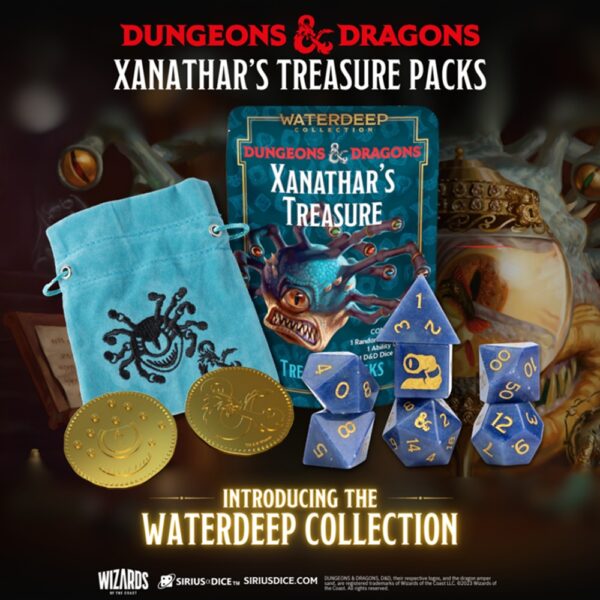 Dungeons & Dragons Xanathar's Treasure Pack Mystery Dice Pack