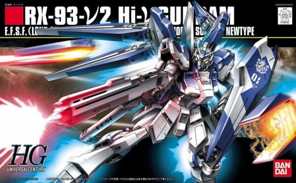 Gundam RX-93-v2 Hi-V Gundam E.F.S.F. Bandai Model Kit