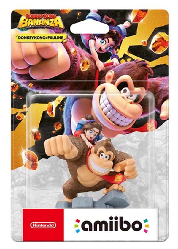 Amiibo Donkey Kong Bananza Donkey Kong & Pauline