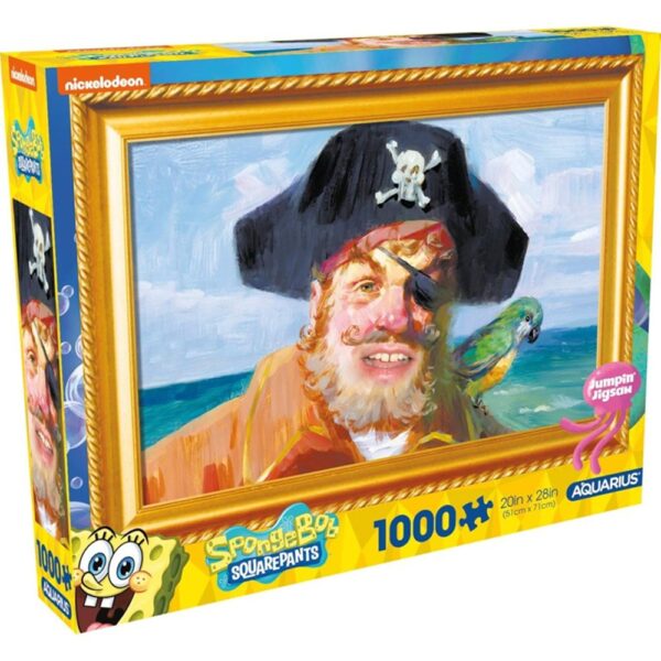 Spongebob Squarepants Painty The Pirate Puzzle 1000 Pieces