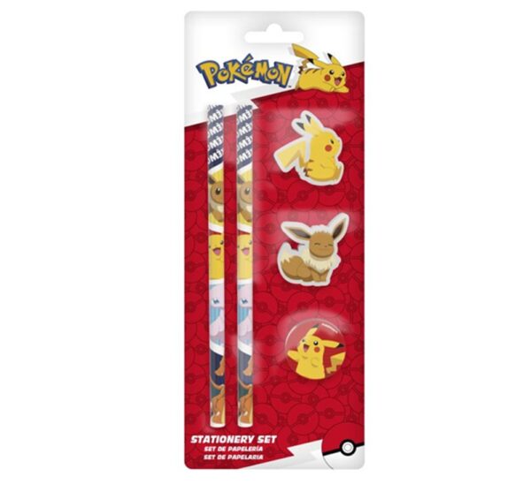 Pokemon Stationery Set 5pc