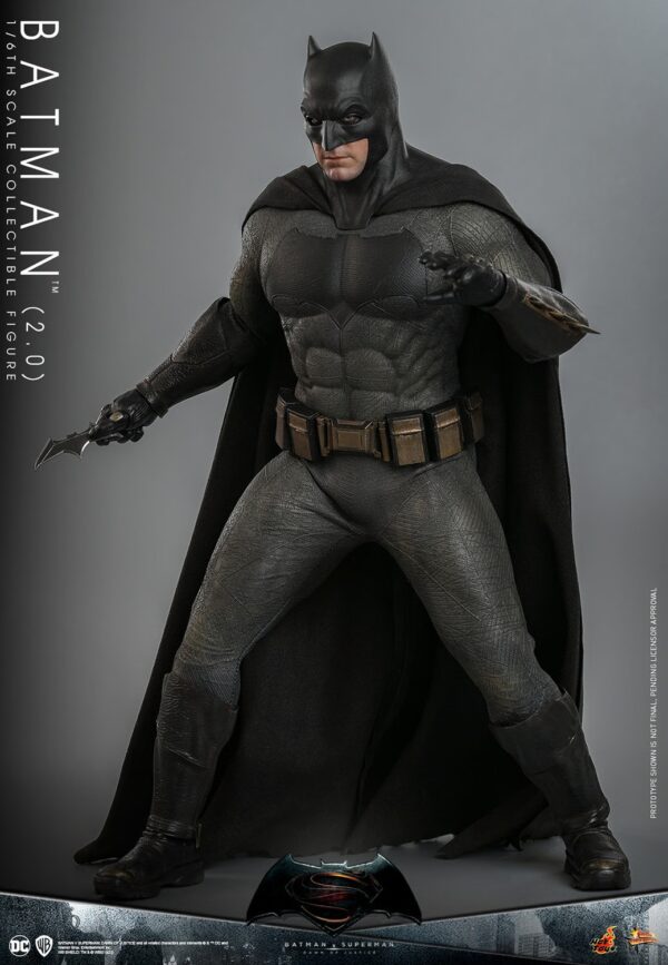 DC Batman v Superman: Dawn of Justice Batman (2.0) Sixth Scale Hot Toys Figure