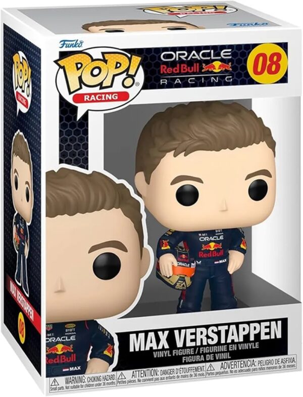 Funko POP! F1 Oracle Red Bull Racing N° 08 - Max Verstappen
