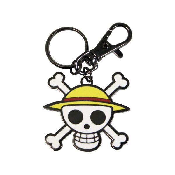 One Piece Skull Keychain