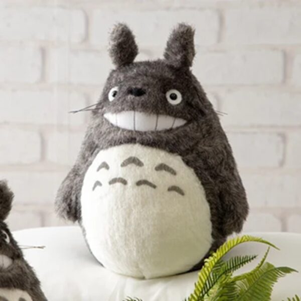 My Neighbor Grey Totoro Smiling Acrylic Plush