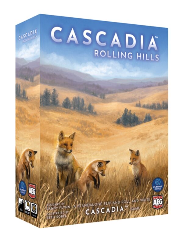Cascadia Rolling Hills Board Game