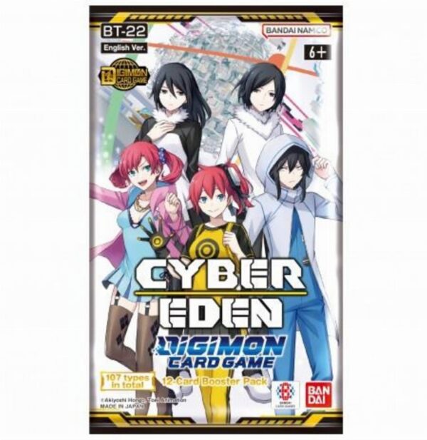Digimon Card Game: BT-22 Cyber Eden Booster Pack