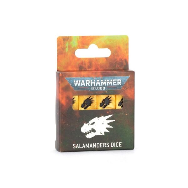 Warhammer 40,000 Salamanders Vulkan Dice (55-63)